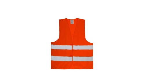 Kamizelka Ostrzegawcza Odblaskowa Pomarańczowa XXXL