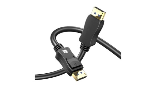 Kabel DisplayPort 2.1 4K*120Hz 1m 54G czarny ICOC DSP-A21-010