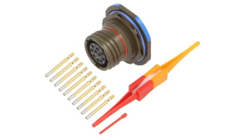 Złącze militarne rozmiar 13 MIL-DTL-38999 Series III D38999/24WC98SN