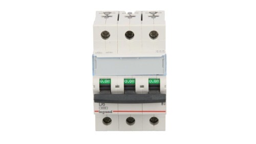 Wyłącznik nadprądowy 3P D 6A 6kA AC S303 TX3 403751