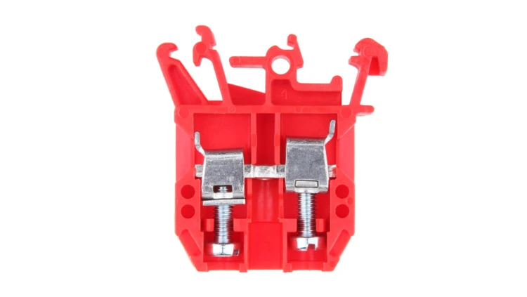 Złączka szynowa 2-przewodowa 10 mm2 czerwony ZUG-G10 A11-0207
