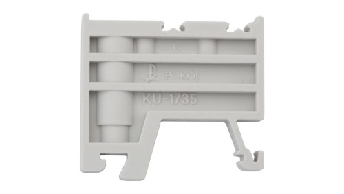 Trzymacz blokada końcowa na szynę TS/TH35 KU-1/35 szary A44-1208