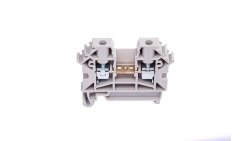 Złączka szynowa 2-przewodowa 4mm2 szary V0 ZUG-4 A11-A238