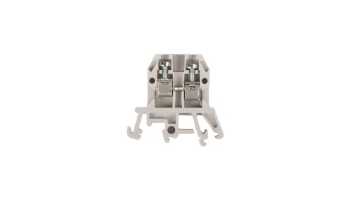 Złączka szynowa 2-przewodowa 4 mm2 szara ZUG-G4 A11-0108