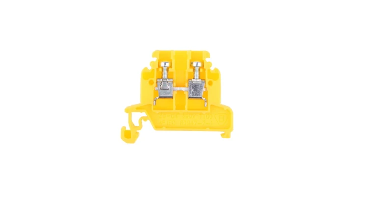 Złączka szynowa 2-przewodowa 4 mm2 żółty ZG-G4 A11-8201