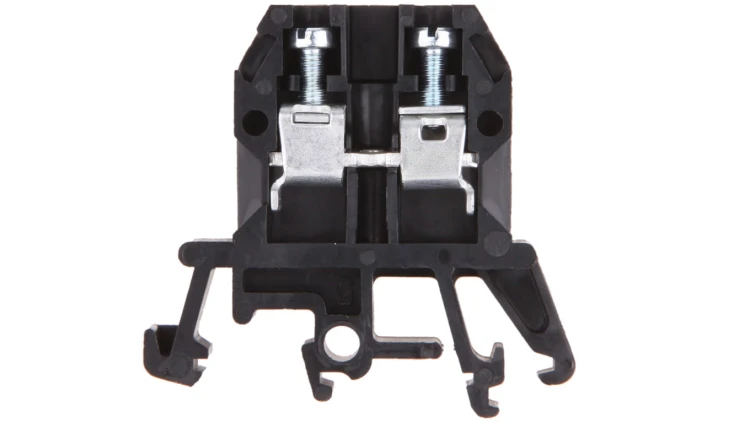 Złączka szynowa 2-przewodowa 4 mm2 czarny ZUG-G4 A11-0103