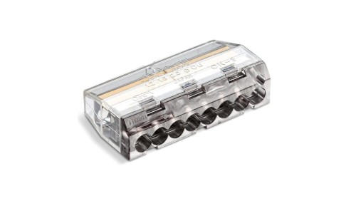 Szybkozłączka SCP8 IDEALNA wtykowa do drutów i wielodrutów 8-torowa 4mm² 24A 450V 88000007S /50szt./
