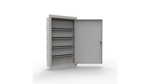 Rozdzielnica natynkowa metalowa 96 modułowa 4x24 544x836x130 RAL9003 IP30 MN96/4/24