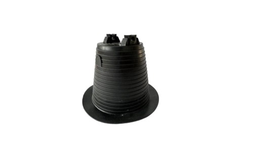 Uchwyt betonowy w tworzywie do prowadzenia drutu odgromowego H=11cm KM50.11