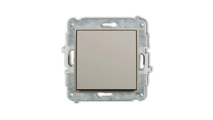 MINI Mechanizm łącznika krzyżowego (jeden klawisz bez piktogramu) taupe 60MWP-6.1