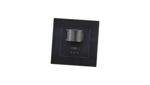 Czujnik ruchu PIR naścienny 160 st. do puszki fi60 400W IP20 czarny w całości