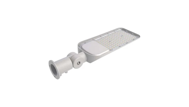 Oprawa Uliczna LED 100W 11480lm 6500K Diody SAMSUNG IP65 Szara 5 Lat Gwarancji Regulowany uchwyt 2120427