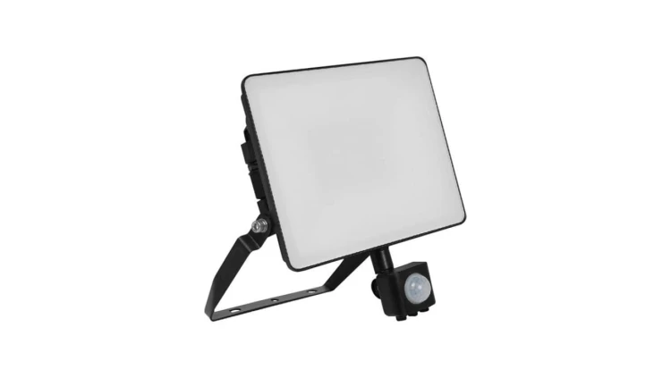 Projektor LED z czujnikiem ruchu FLUXI MC 50W 6000lm 4000K IP65 Czarny 5 Lat Gwarancji 23848-5