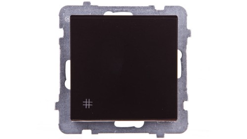 SONATA Łącznik krzyżowy czekoladowy metalik ŁP-4R/m/40