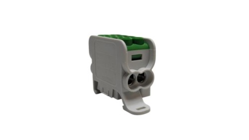 Blok dystrybucyjny - rozdzielczy HLAK25 1P zielony 2xAl/Cu 25mm²+16mm² 1000VAC/1500VDC MAG1251G00