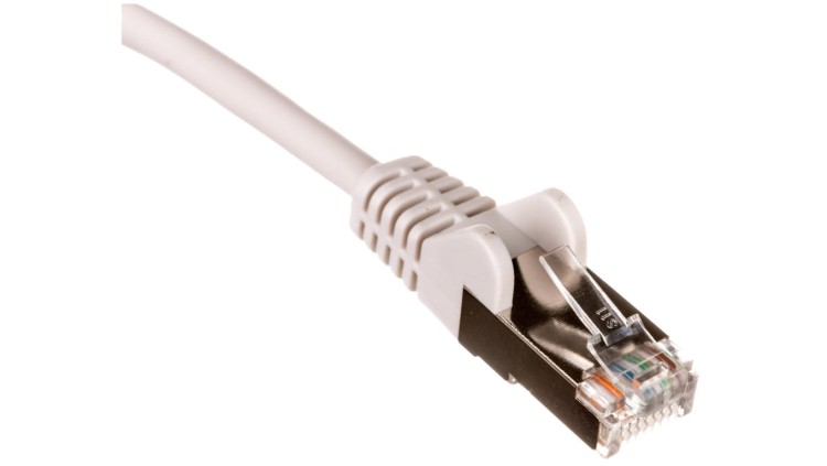 Kabel krosowy patchcord U/UTP kat.5e CCA szary 5m 68377