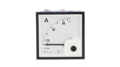 Amperomierz AC 72X72 75/5A RQ72E AN2251B750