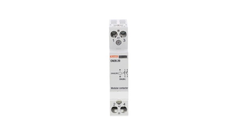 Stycznik modułowy 20A 2Z 0R 24VAC/DC CN2020024