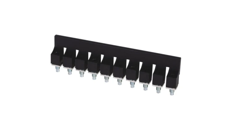 Zwieracz gwintowy 10-torowy do złączek serii ZUG 2.5mm2 ZKN-2,5-10 czarny A42-5193