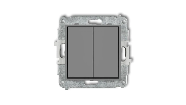 ICON Mechanizm łącznika świecznikowego szary mat 27IWP-2
