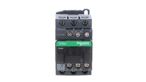 TeSys Deca Stycznik mocy 12A 3P 24V AC 1Z 1R LC1D12B7