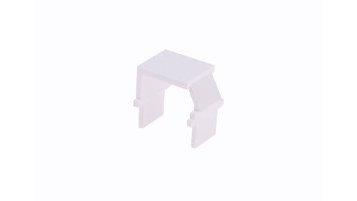 Zaślepka gniazda teleinformatycznego pojedynczego RJ biała BWB/11