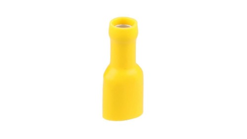 Nasuwka całkowicie izolowana NCI 9,5-6/1,2 PCV żółta E10KN-03010303101 /100szt./