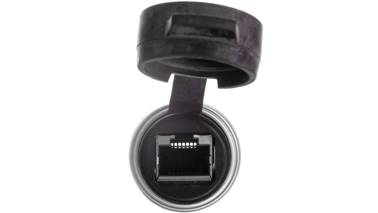 Gniazdo RJ45 połączenie Ethernet (ekranowane) fi22mm IP65 LPCD06