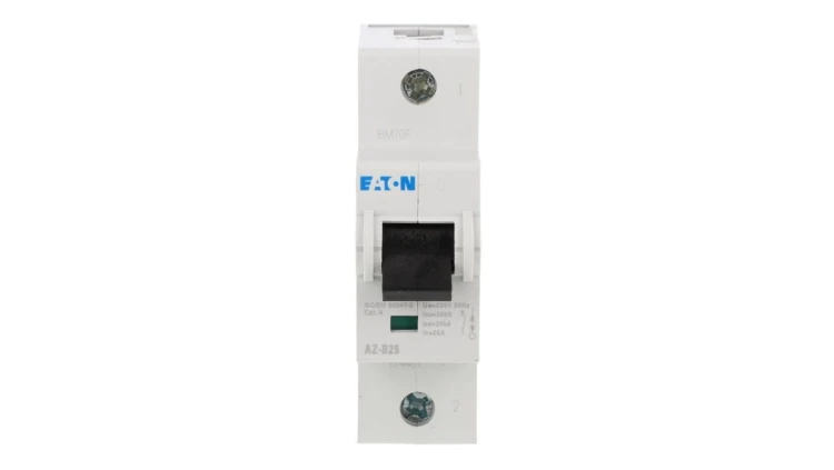 Wyłącznik nadprądowy 1P B 25A 25kA AC AZ-B25 174481