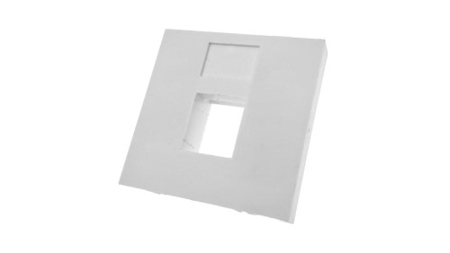 Adapter 45x45 1xRJ45 (płaski) ALANTEC