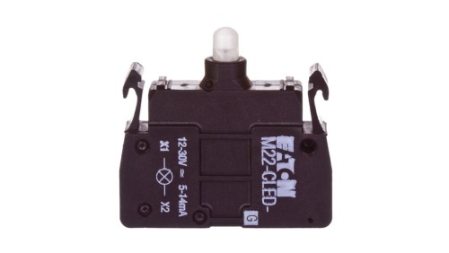 Oprawka z LED zielona 12-30V AC/DC M22-CLED-G 216571