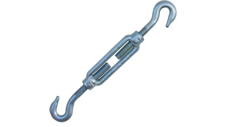 Śruba rzymska, naciągowa, hak-hak M12, L=125mm KM78