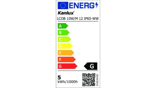 Taśma LED 12V LCOB 10W/M 12 IP65-WW 860lm/m 3000K Ra90 IP65 rolka 5mb 3 lata Gwarancji 37232
