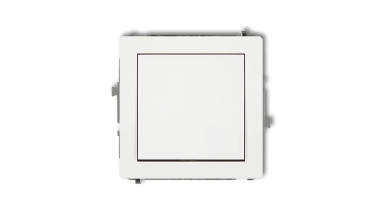 DECO Mechanizm łącznika jednobiegunowego, biały mat 25DWP-1