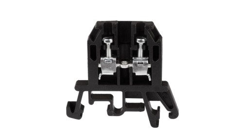 Złączka szynowa 2-przewodowa 2,5mm2 czarny V2 ZUG-G2.5 A11-0073