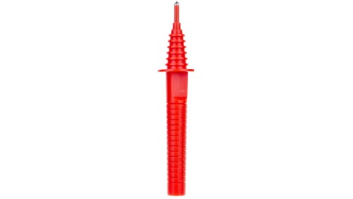 Sonda ostrzowa z gniazdem bananowym czerwona 5kV WASONREOGB2