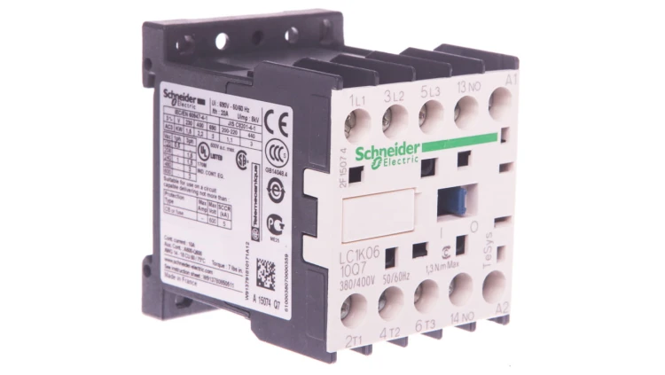 Stycznik pomocniczy 6A 4Z 0R 380V AC 50/60Hz LC1K0610Q7