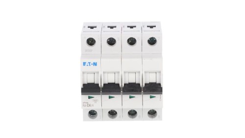 Wyłącznik nadprądowy 4P C 4A 6kA AC PL6-C4/4 166527