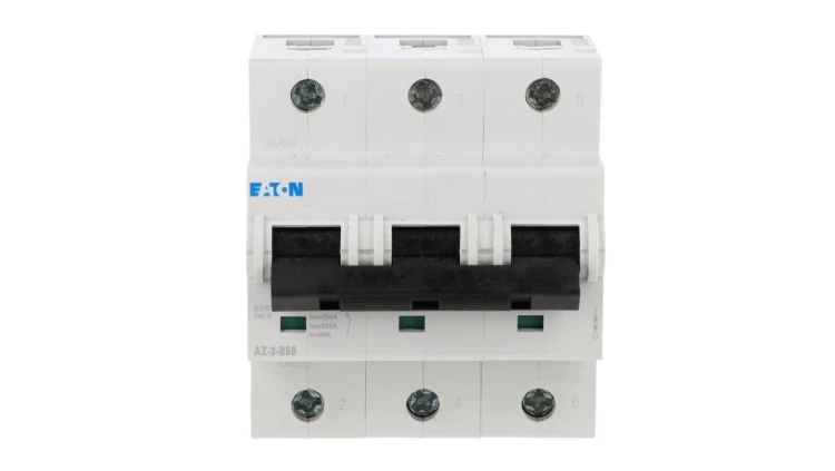 Wyłącznik nadprądowy 3P B 50A 25kA AC AZ-3-B50 174510