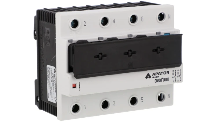 Rozłącznik bezpiecznikowy 3P+N 63A 500V AC CORON DUO 0000103306T