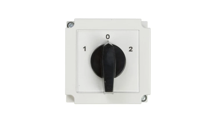 Łącznik krzywkowy 1-0-2 3P 25A w obudowie 4G25-53-PK R114 63-840345-031