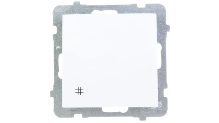 AS Łącznik krzyżowy biały ŁP-4G/m/00