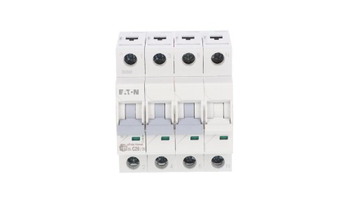 Wyłącznik nadprądowy 3P+N C 20A 6kA AC xPole Home HN-C20/3N 194912