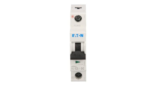 Wyłącznik nadprądowy 1P C 2A 10kA DC FAZ C2/1-DC 279122