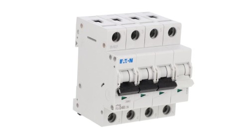 Wyłącznik nadprądowy 3P+N D 40A 6kA AC PL6-D40/3N 165044