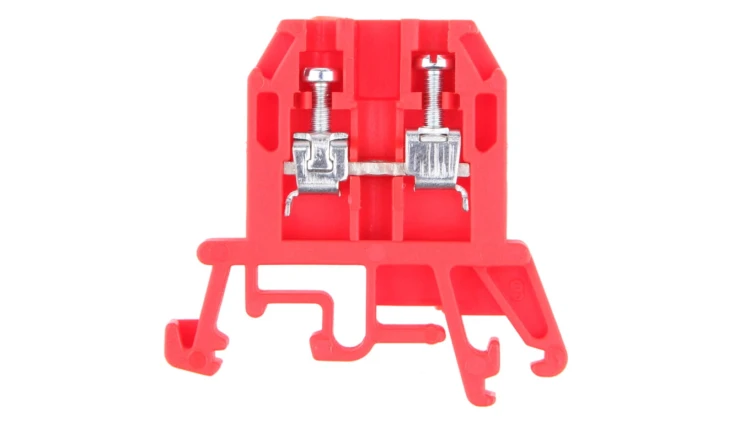 Złączka szynowa 2-przewodowa 2,5 mm2 czerwony ZUG-G2,5 A11-0077