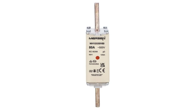 Wkładka bezpiecznikowa NH 1C 80A 500VAC gG S215687