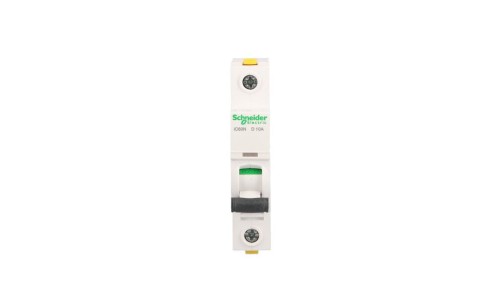Wyłącznik nadprądowy 1P D 10A 6kA AC iC60N-D10 Acti9 A9F05110
