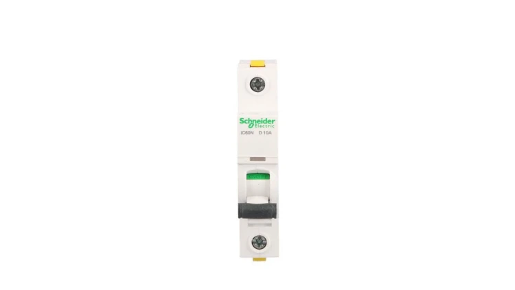 Wyłącznik nadprądowy 1P D 10A 6kA AC iC60N-D10 Acti9 A9F05110