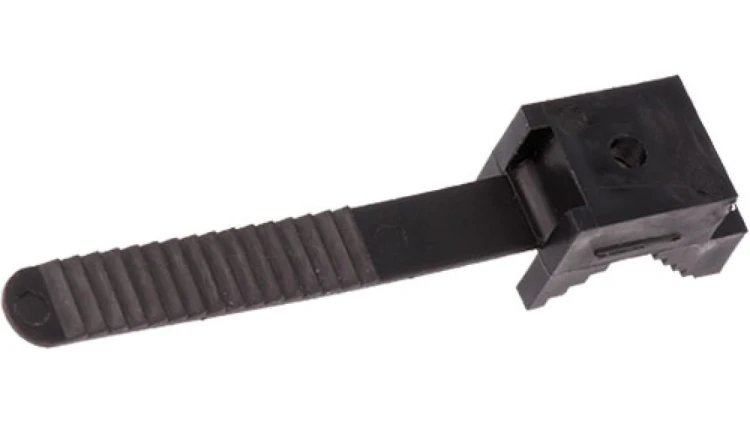 Uchwyt paskowy UP-22, odporny na UV, czarny, 25szt. / H.7202AC /